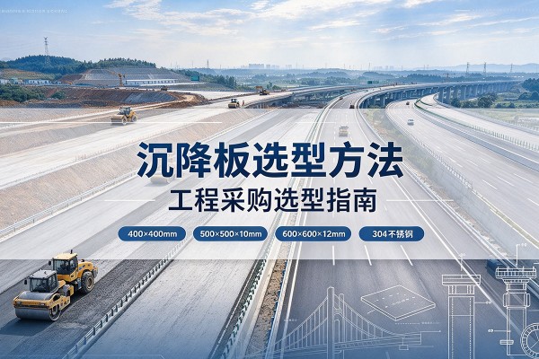 会东沉降板选择方法