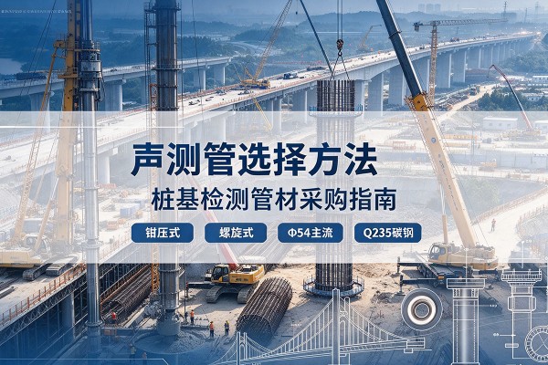 会东声测管选型标准