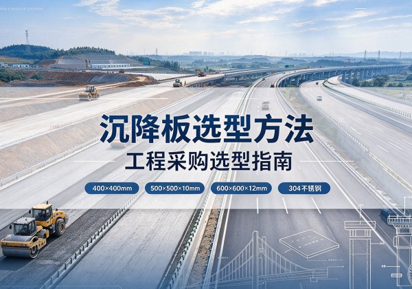 会东沉降板选择方法
