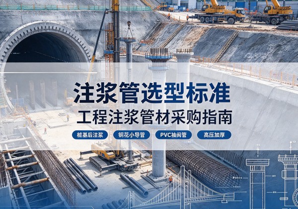 会东注浆管选型标准